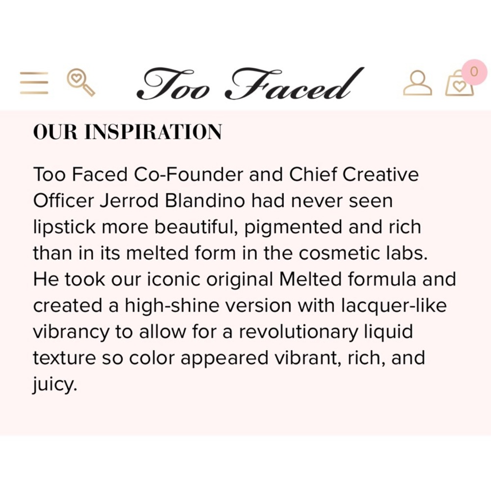 new Too Faced ☻ Melt Latex Lip Color ☻ Bye Felicia - Picture 7 of 12